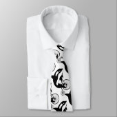 Killer Whale on  Bike Stropdas (Gebonden)