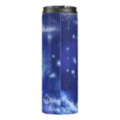 Killer Whale on Full Moon - Kunsttekening Thermosbeker (Achterkant)