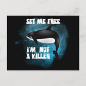 Killer Whale - Orca Briefkaart (Voorkant)