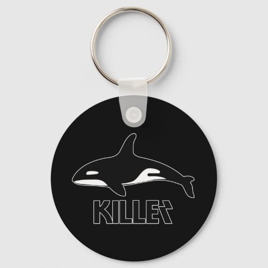 Killer Whale Orca des Death Sleutelhanger (Voorkant)