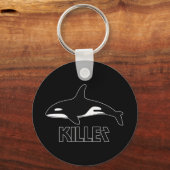 Killer Whale Orca des Death Sleutelhanger (Voorkant)