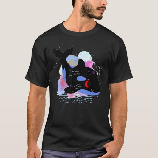 Killer Whale Orca,design orca ,Orca Family T-shirt (Voorkant)