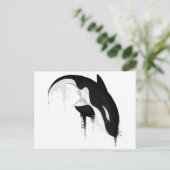 Killer Whale Orca door Crem Briefkaart (Staand voorkant)