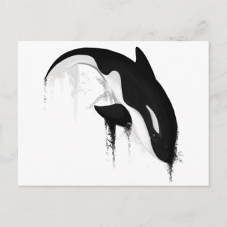 Killer Whale Orca door Crem Briefkaart