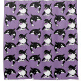 Killer Whale Orca Douchegordijn (Voorkant)