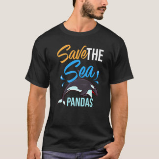 Killer Whale Orca Save the Arctic Ocean T-shirt