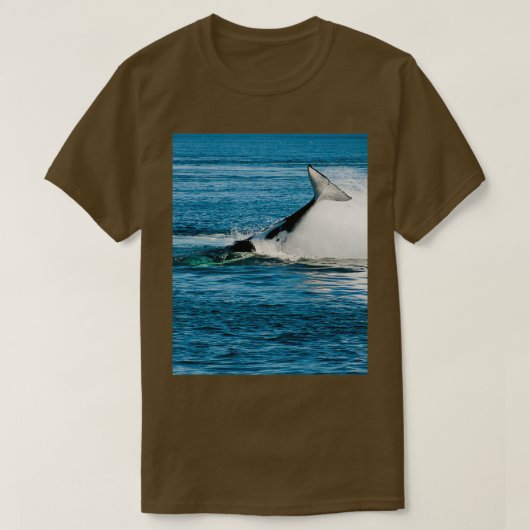 Killer whale orca springt 20 t-shirt (Design voorkant)