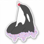 Killer Whale Orca Sticker (Voorkant)