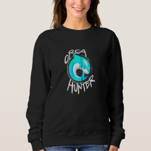 Killer Whale Orcas Beach Zip Hodie Trui