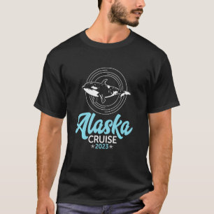 Killer Whale Orcas Matching Family Group Alaska Cr T-shirt