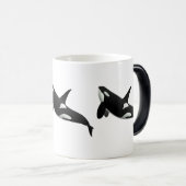 Killer Whale, Orcinus Orca Magische Mok (Voorkant rechts)