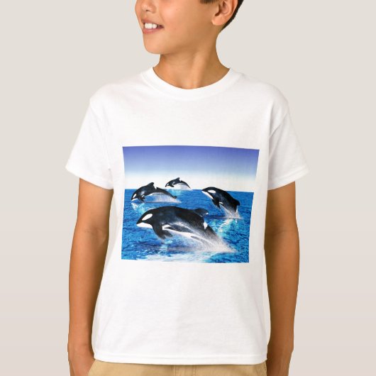 Killer Whale Pod T-shirt (Voorkant)