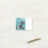 Killer Whale Post-it® Notes (Op bureau)