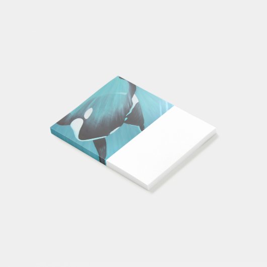Killer Whale Post-it® Notes (Schuin)