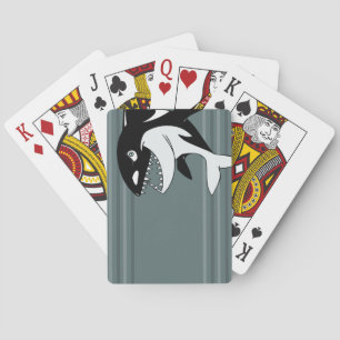 Killer Whale-speelkaarten Speelkaarten