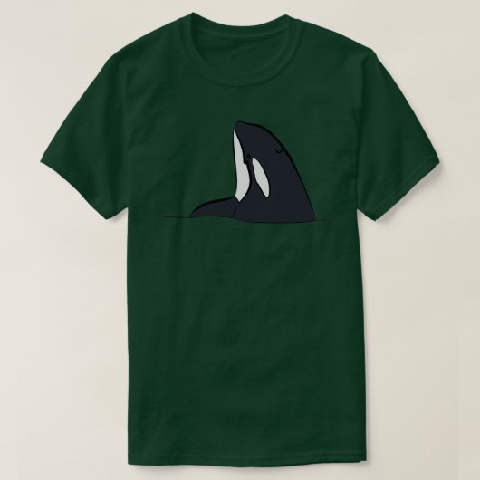 Killer Whale Spyhopping T-shirt (Design voorkant)