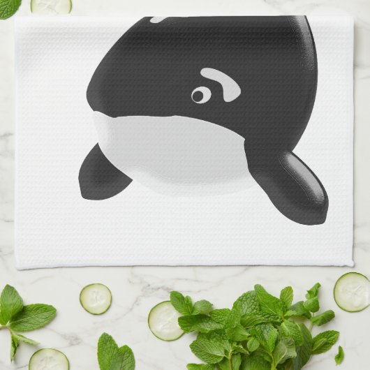 Killer Whale Theedoek (Gevouwen)