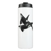 Killer Whale Thermal Tumbler Thermosbeker (Voorkant)
