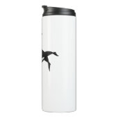 Killer Whale Thermal Tumbler Thermosbeker (Geroteerd rechts)