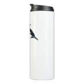 Killer Whale Thermal Tumbler Thermosbeker (Geroteerd rechts)