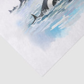 Killer Whale Tissuepapier (Detail)