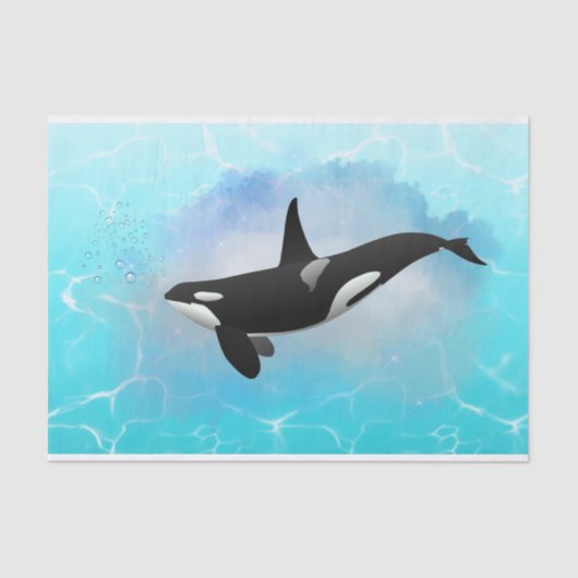 Killer Whale Tissuepapier (Voorkant)