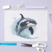 Killer Whale Tissuepapier (Craft)