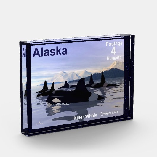 Killer Whales - Alaska Postage Fotoblokken (Links)