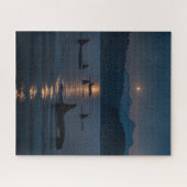 Killer Whales at Night - Orca Jigzaag Puzzle Legpuzzel (Horizontaal)