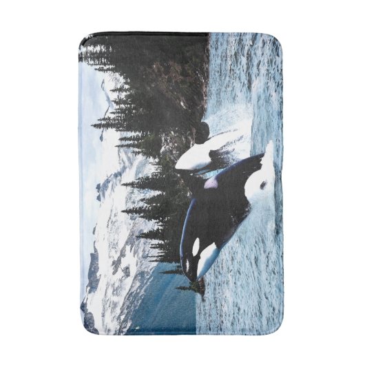 Killer Whales Badmat (Voorkant Verticaal)