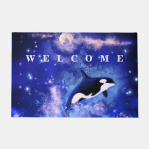 Killer Whales Blue Volle Maan Deurmat Welkom