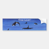 Killer Whales Bumpersticker (Voorkant)