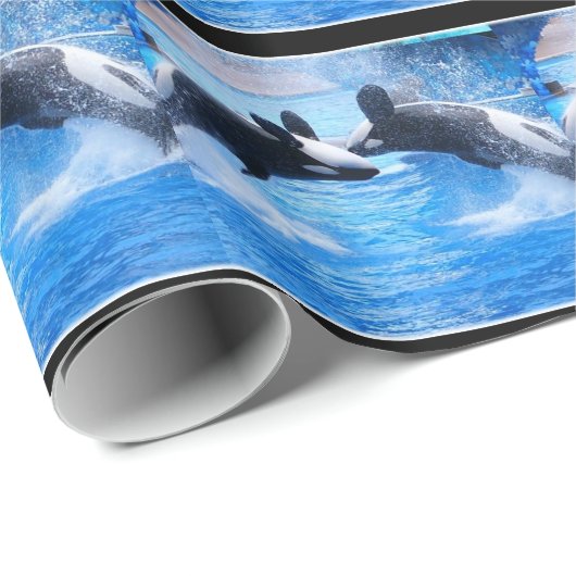 Killer Whales Cadeaupapier (Rol Hoek)