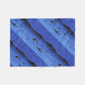 Killer Whales Fleece Deken (Voorkant (Horizontaal))