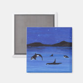 Killer Whales Magneet (Voorkant / Achterkant)