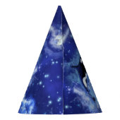 Killer Whales on Full Moon - Kunsttekening Feesthoedjes (Achterkant)