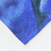 Killer Whales on Full Moon - Kunsttekening Fleece Deken (Hoek)