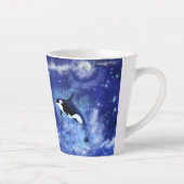 Killer Whales on Full Moon Latte Mok (Rechts)