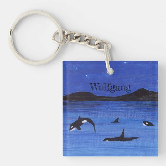 Killer Whales Sleutelhanger (Voorkant)