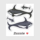 Killer Whales Sticker (Vel)