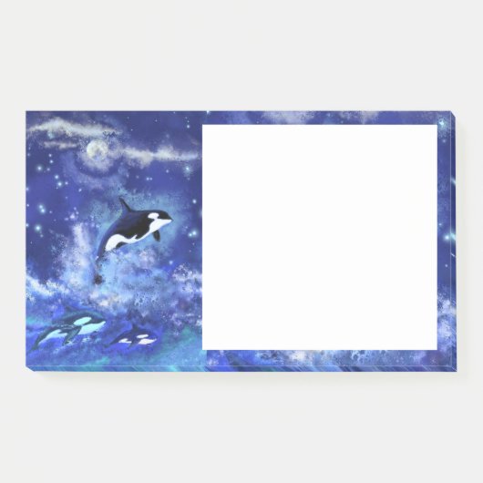Killer Whales Sticky Notes (Voorkant)