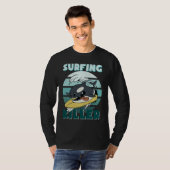 Killerwal Surf Ocean  Men's Boys Children's Orca T-shirt (Voorkant volledig)