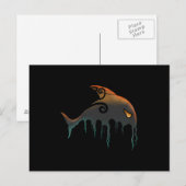 killerwalvis Halloween Briefkaart (Voorkant / Achterkant)