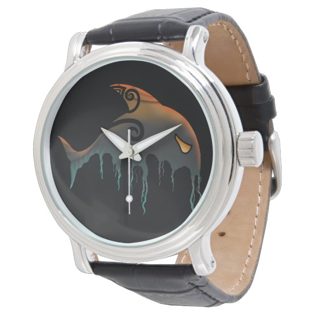 killerwalvis Halloween Horloge (Gekanteld)