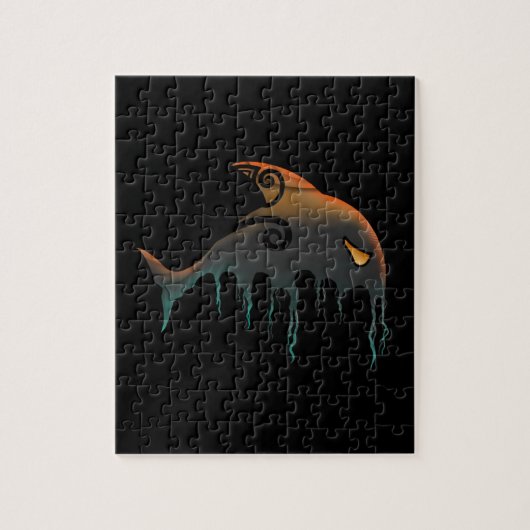 killerwalvis Halloween Legpuzzel (Verticaal)