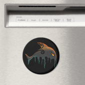killerwalvis Halloween Magneet (Insitu (Vaatwasser))