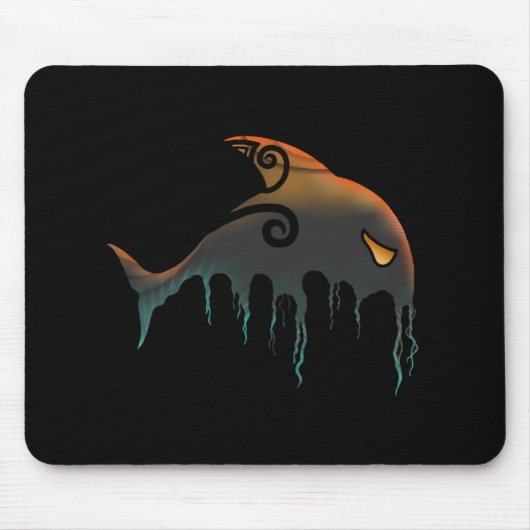 killerwalvis Halloween Muismat (Voorkant)