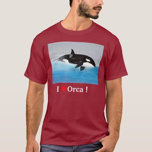 Killerwhale, Orcinus orca T-shirt (Voorkant)