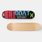 KILLGOAT Skateboard, 7¾" Deck Persoonlijk Skateboard (Horizontaal)