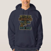KILLIAN&CO LOVE LANGUAGE TRUI MET CAPUCHON HOODIE (Voorkant)